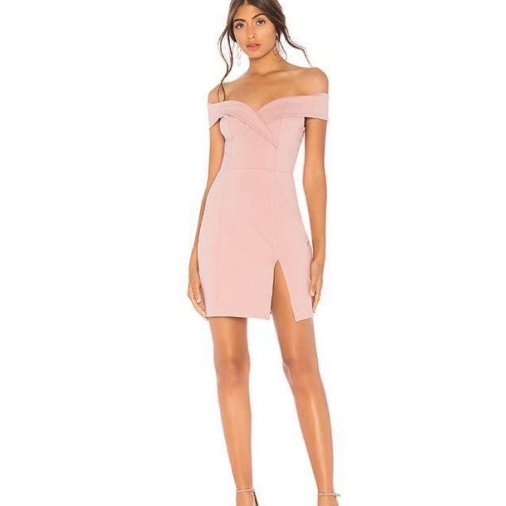 Superdown Naya off the shoulder dress